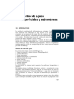 1. Control de Aguas Superficiales y Subterráneas