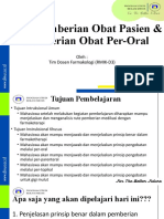 Rute Pemberian Obat