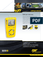 Datasheet BW Gas Alert Micro Clip XT