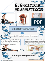 Ejercicios Terapeuticos