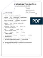 Mid Terms Examination October 2021a