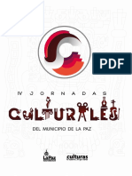 Convocatoria Jornadas Culturales 2020