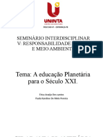 SEMINÁRIO INTERDISCIPLINAR V (Slides) Adaptados 2021