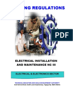 TR-Electrical Installation and Maintenance NC III