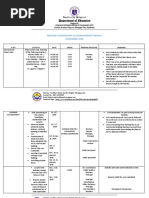 Department of Education: Monthly Supervisory Accomplishment Report November 2020