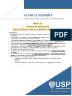 Tarea 13 - Trabajo de Aplicación - Ejecución de Una Auditoria Informática