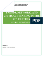 Trends, Network, and Critical Thinking in The 21 Century: Self-Learning Kit