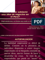 Cómo llevar adelante una idea de negocios en el Perú