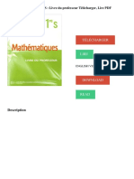 Mathématiques Déclic 1e S: Livre Du Professeur Télécharger, Lire PDF