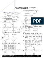 Nimcet Previous Year Topic Wise