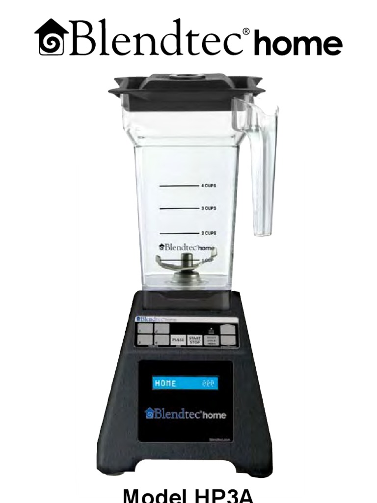 Blendtec Manual Blender Smoothie
