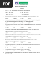 Junior Neet WT QP 02-08-2021