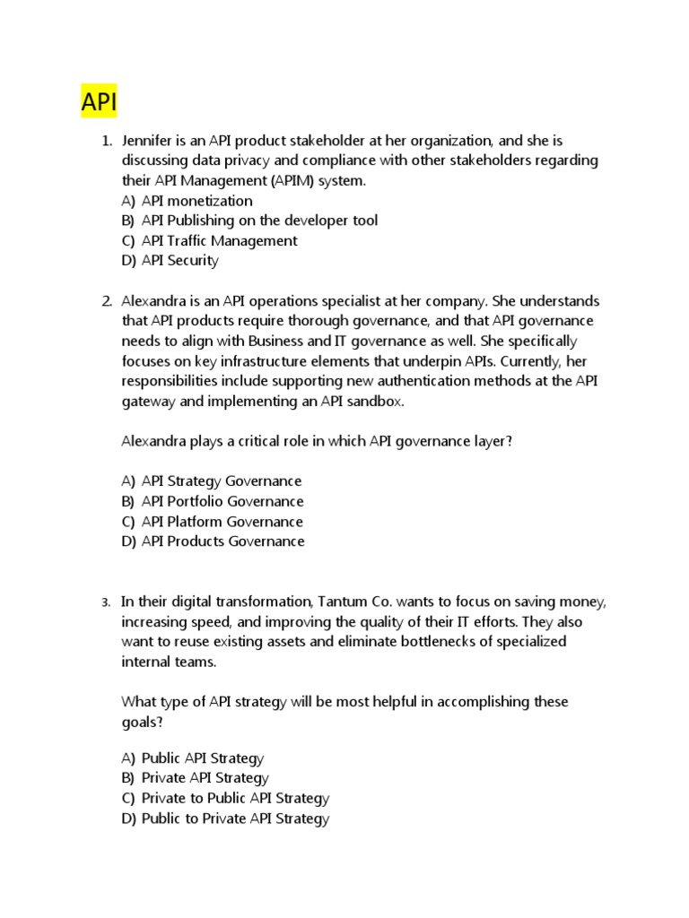 API Governance and Automation Strategies | PDF | Cloud Computing ...