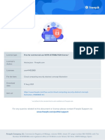 License Cloud Computing Security Abstract Concept Illustration 11668583