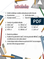 Actividades de Unidades de Superficie, Volumen y Capacidad