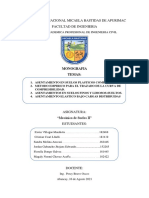 1ra Monografia, Asentamientos de Los Suelos,Mecania de Suelos II