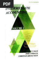 Pdfcoffee.com Intermediate Accounting 2020 Volume 1 Conrado t Valix 4 PDF Free