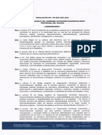 Reestructuración institucional Gobierno Guayas