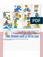 Une Journee Dans La Vie de Jean Briser La Glace Dictionnaire Visuel Liste de Vocab 81263