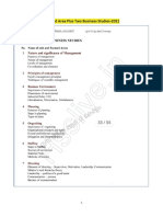 Hsslive Xii Business Studies Quick Notes Based On Scert Focus Area