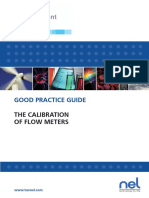 Calibration of Flow Meters - Good Practice Guide