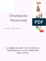 1era.  Clase ORIENTACION VOCACIONAL EN EL PROCESO EDUCATIVO