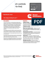 Cummins - Transfer Switches and Control - ts1310 - PDF