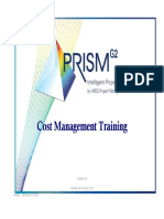 PRISM G2 Cost Management Training Manual_2013!11!18