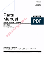 18265834-Caterpillar 966h Parts Manual For Wheel Loader