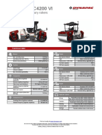 Dynapac CC4200 VI Double Drum Vibratory Roller Specs