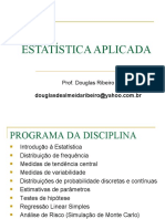 Estatística Aplicada - Aula 1