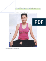 Bài tập yoga chống lão hóa