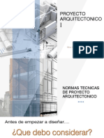 Proyecto Arquitectónico 1.