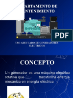 Capacitación de Generadores