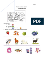 37 Test de Evaluare InitialaCP