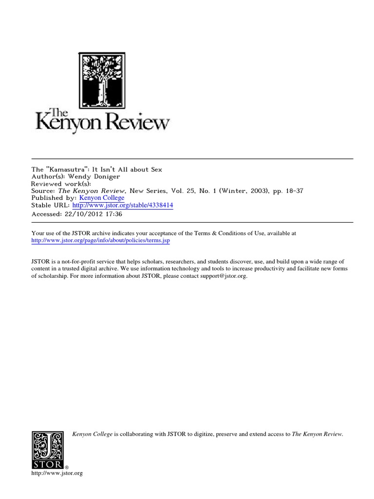 Kenyon College Kenyon College Is Collaborating With JSTOR To Digitize, Preserve and Extend