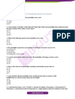 Class 10 Maths Chapter 15 Probability MCQs For Practice