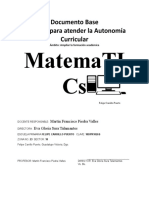 Documento Base Matematics