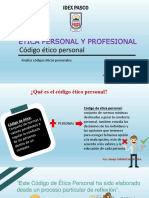 Código ético personal guía conducta