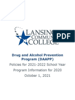 LCC DAAPP Provides Drug and Alcohol Prevention Information