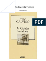 Calvino, Italo - As Cidades Invisíveis