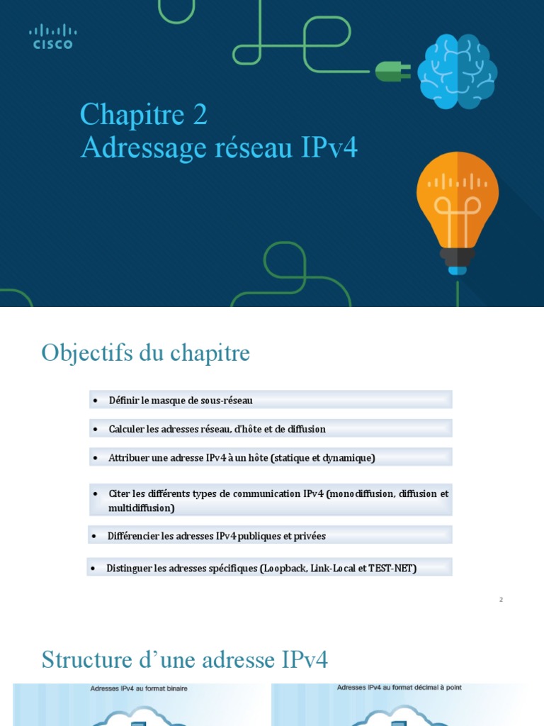 Guide sur l'adressage IPv4 et sous-réseaux | PDF | Adresse IP ...
