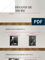 La Semiología de Saussure