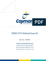 Cayman Kit700870 - TBARS