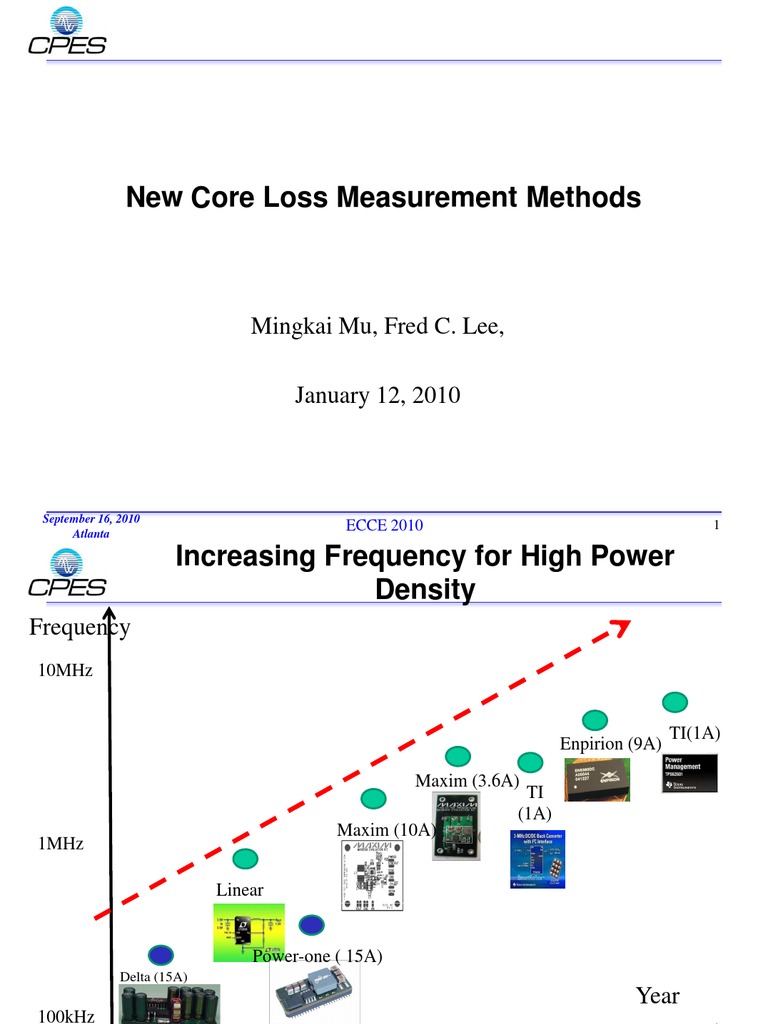 New Core Loss Measurement Methods Mingkai Mu, Fred C. Lee PDF