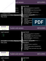 04 Scalar and Vectors