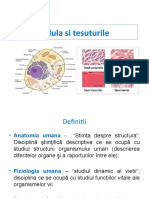 Curs - Celula Si Tesuturile