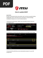 MSI - How - To - Flash - The - BIOS