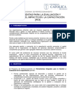 04 Herramientas para La Evaluacin y Medicin Del Impacto en La Capacitacin - Roi - Rgua