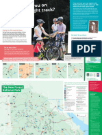 New Forest Cycle Routes Map 2021 0